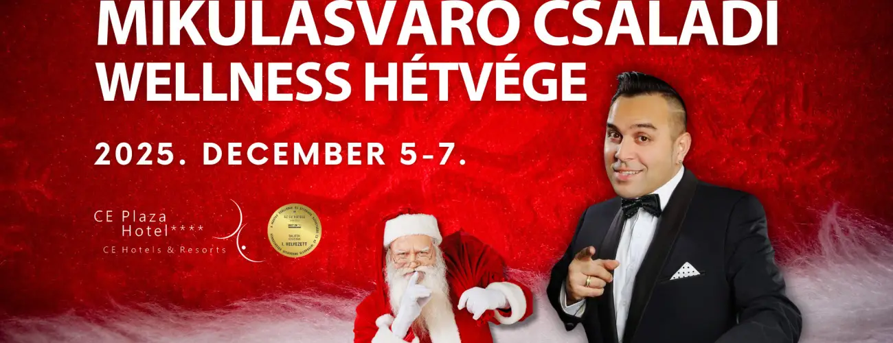 CE Plaza Hotel Sifok - Mikulsvr csaldi wellness htvge (min. 2 j)