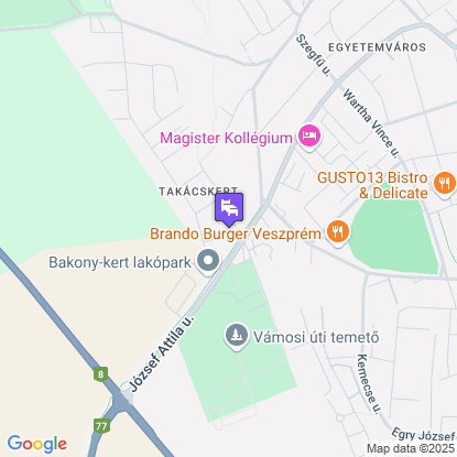 Hotel Jade a térképen