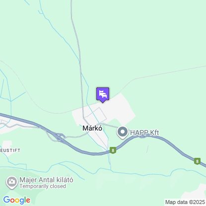 Márkói Vendégház a térképen