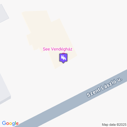 See Vendégház a térképen