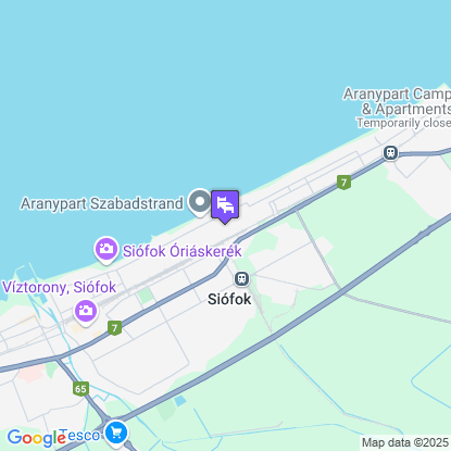 Villa 55 & Pool a térképen